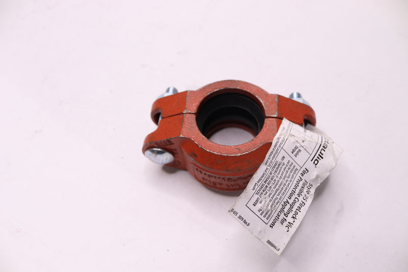 Style 75 Flex Flexible Coupling for Fire Protection Orange Steel 1 1/4&quot;