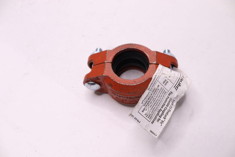 Style 75 Flex Flexible Coupling for Fire Protection Orange Steel 1 1/4&quot;