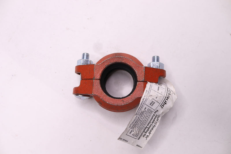 Style 75 Flex Flexible Coupling for Fire Protection Orange Steel 1 1/4&quot;