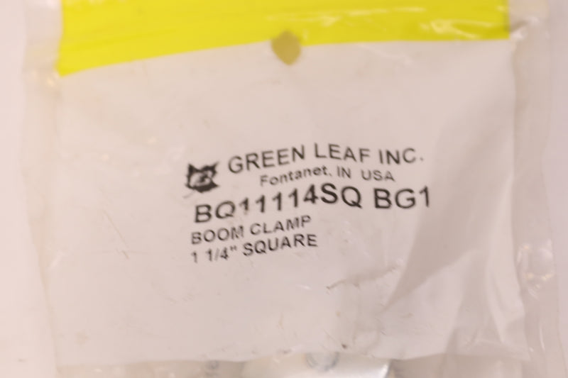 Green Leaf Clamp Quick Connect 1-1/4" BQ 11-114