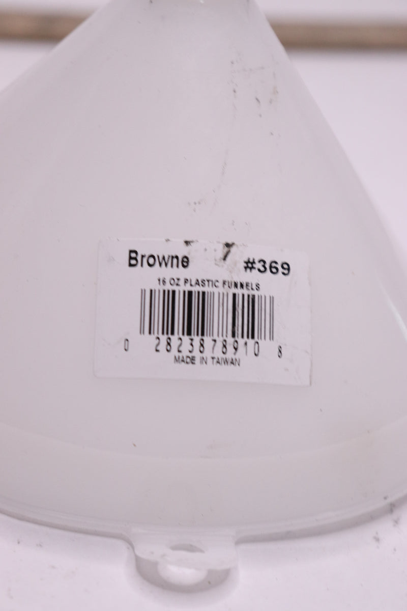 Browne Polyethylene Funnel 16 Oz. 369