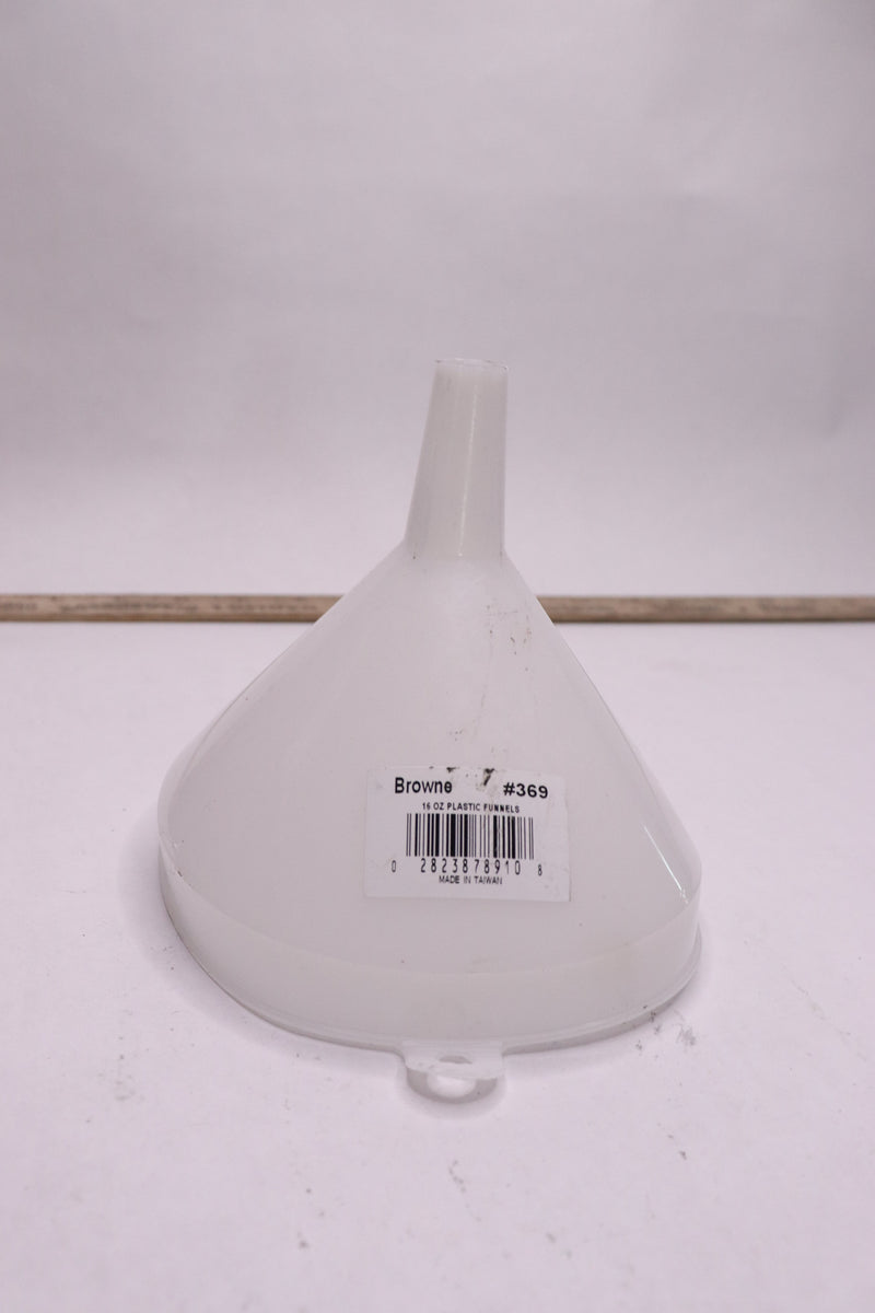 Browne Polyethylene Funnel 16 Oz. 369