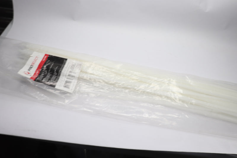 (50-Pk) Proselect Cable Ties in Natural 36" PSCTN36