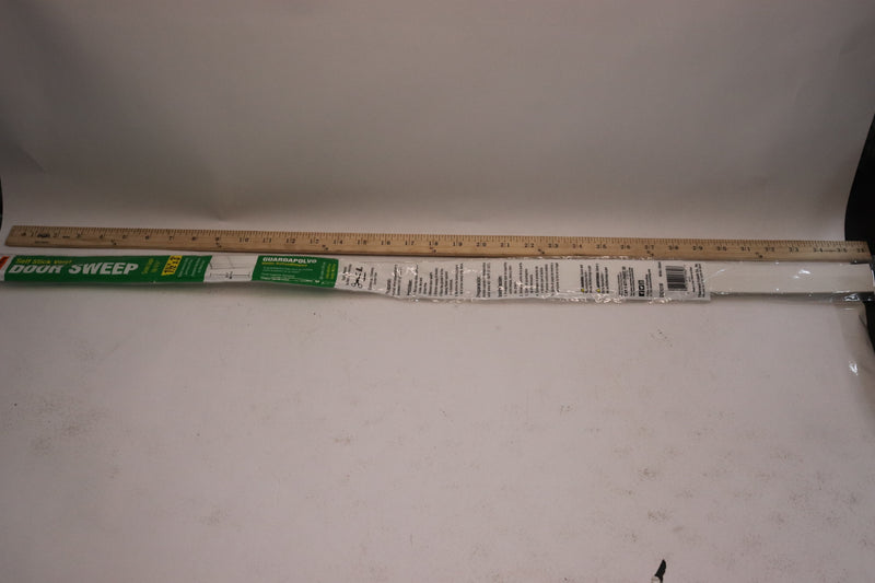 Frost King Door Sweep White 1-1/2" x 36" DS101WH