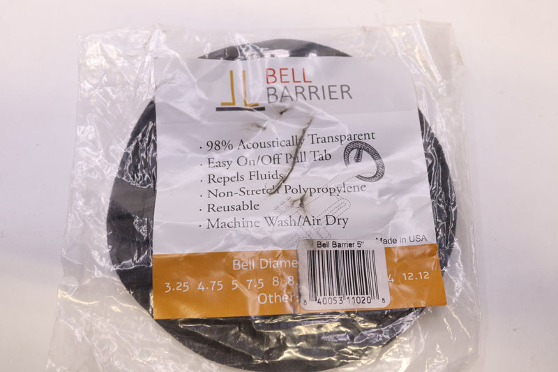 Bell Barrier Wind Instrument Mask  5" BB5-G