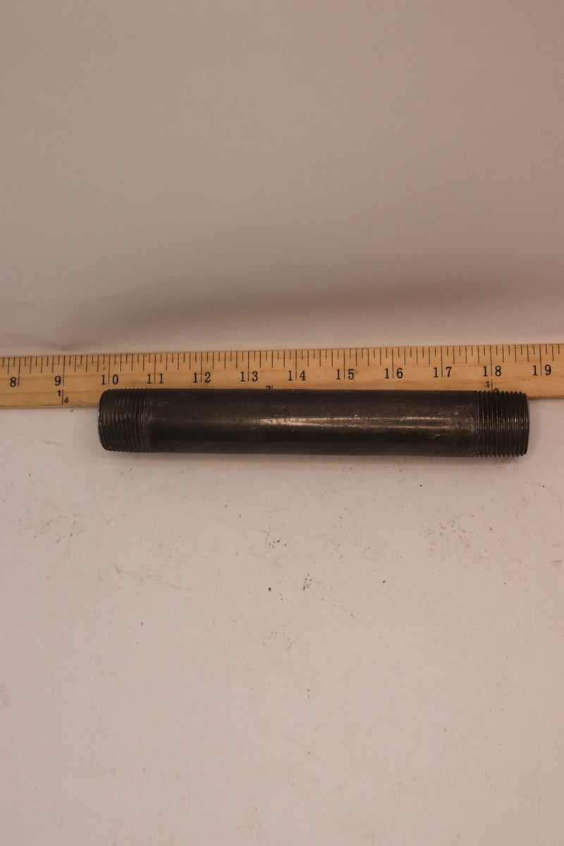 Ferguson Threaded Nipple Black Carbon Steel 1" x 8-1/2" BNG812