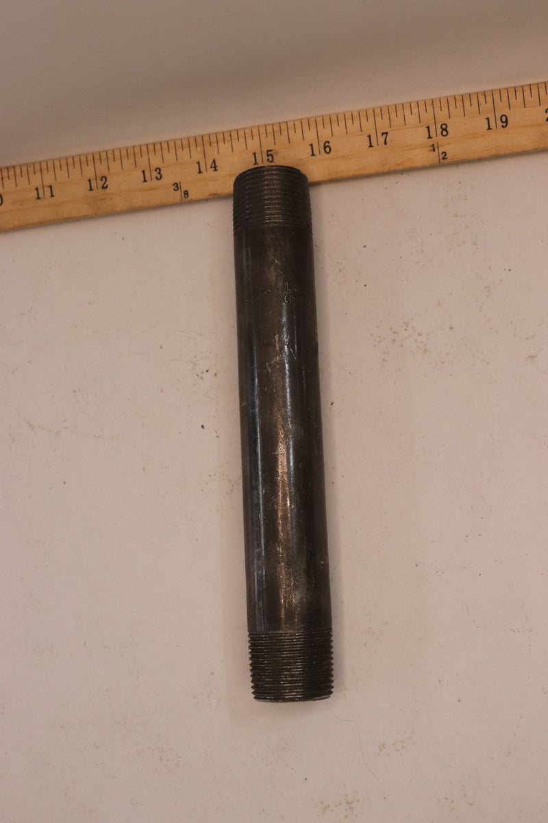 Ferguson Threaded Nipple Black Carbon Steel 1" x 8-1/2" BNG812