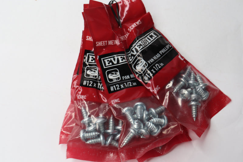 (45-Pk) Everbilt Phillips Pan-Head Sheet Metal Screws