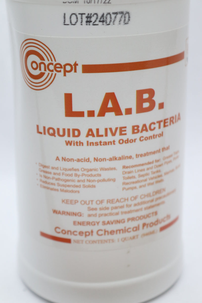 Concept Liquid Alive Bacteria with Instant Odor Control 1 Quart 240770