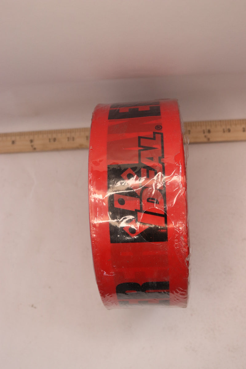 Ideal Barricade Tape Red 3" Width x 1000Ft. 42-051