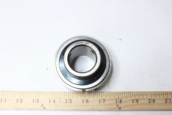 AMI Ball Insert Bearing Round Bore Set Screw Locking 40mm x 49.2mm x 3.1496"