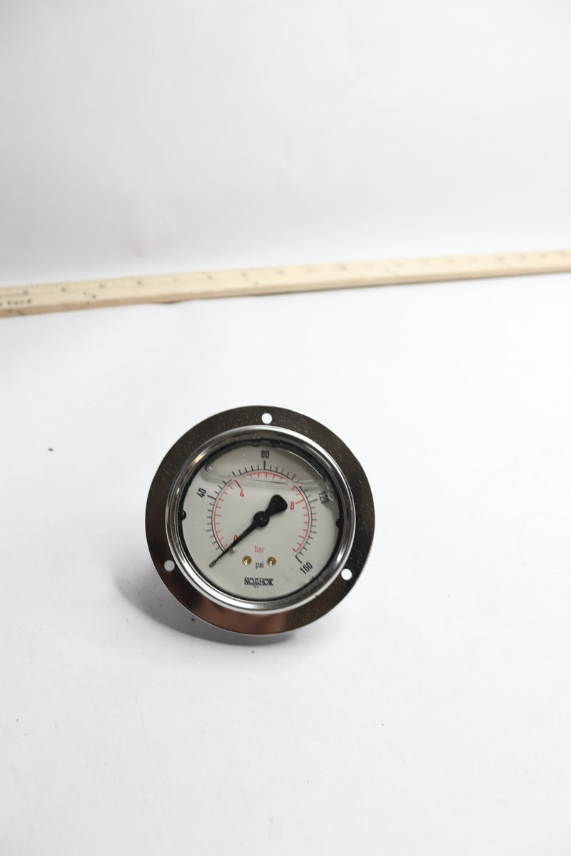 Noshok Pressure Gauge Dial 0-160 PSI 1-1/2" 68153311009