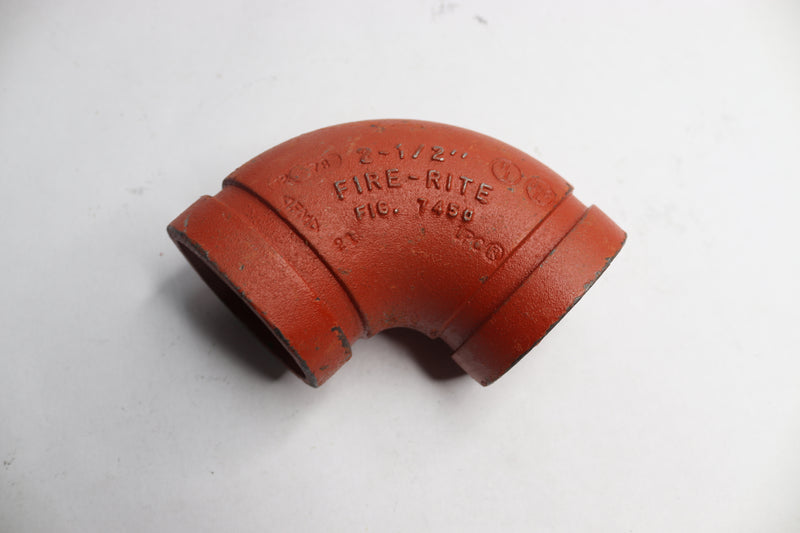 Anvil Fired-Rite Painted 90-Deg Elbow 2-1/2" FIG. 7450