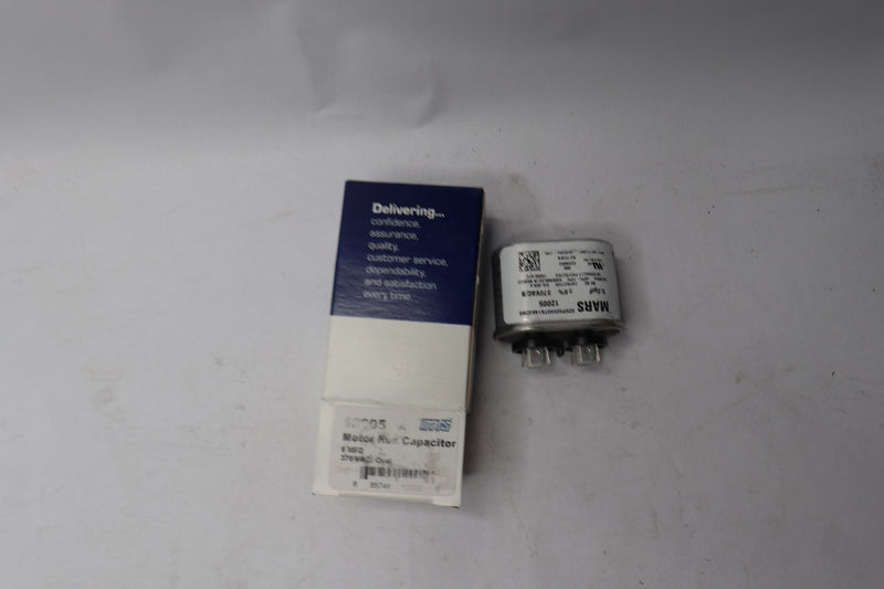 Mars Oval Motor Run Capacitor 370VAC 50-60HZ 12005