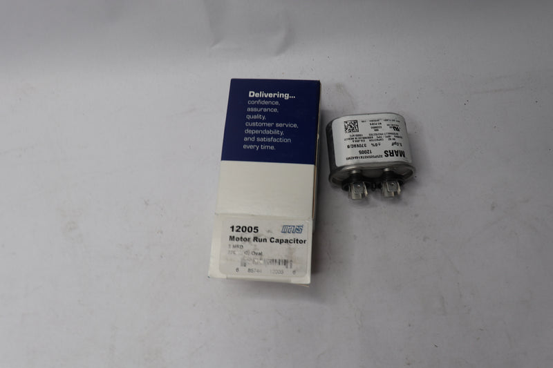 Mars Oval Motor Run Capacitor 370VAC 50-60HZ 12005