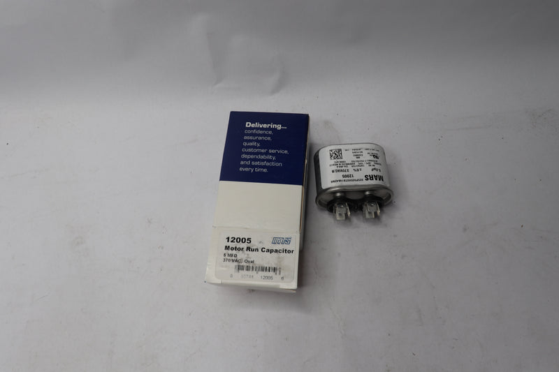 Mars Oval Motor Run Capacitor 370VAC 50-60HZ 12005