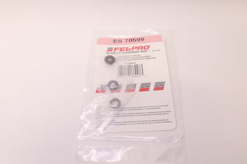 (4-Pk) Fel-Pro Fuel Injector O-Ring Kit ES 70599