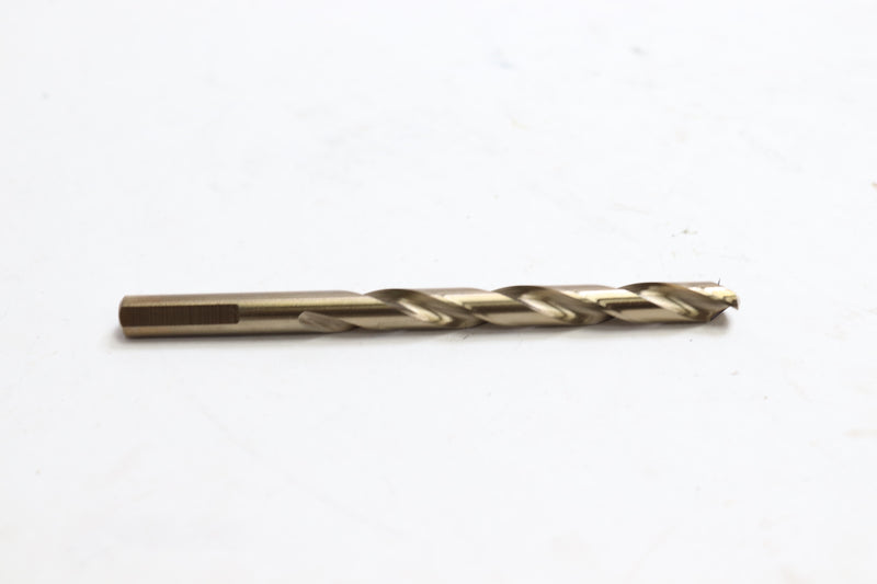 (6-Pk) Chicago Latrobe Taper Length Dill Bit Spiral Flute Cobalt 15/64" 44815