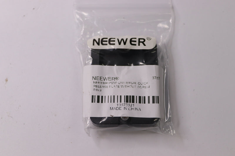 Neewer PU-50 Universal Quick Release Plate Metal Black 10075021