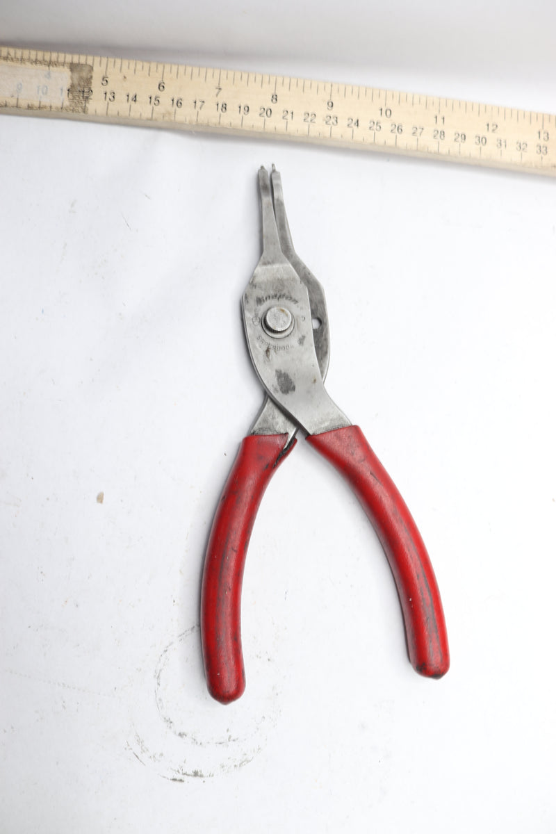 FOR REPAIR - Snap-On Snap Ring Pliers Red SAPC9000A
