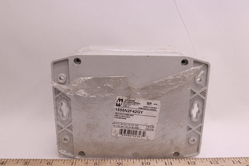 Hammond Wall Mount Enclosures 1555 Series - 1555N2F42GY