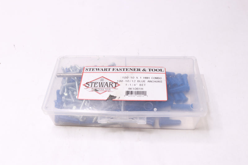 Stewart Fastener & Tool Machine Screw Kit 8-32 x 1/2-2" 832RHMSK - 200-Pack