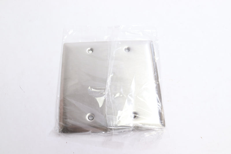 Legrand Stainless Steel Wall Plate 2 Gang SS23
