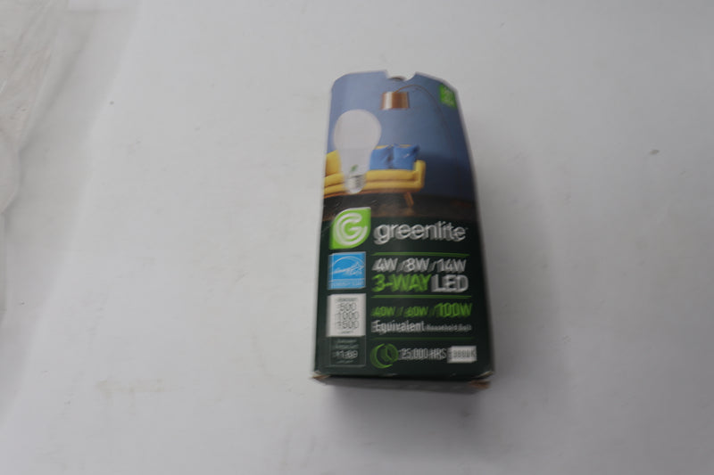 Greenlite 3-Way LED Bulb 14W A19 44424