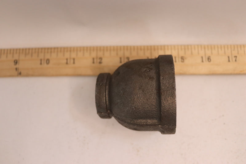 (10-Pk) Anvil Reducing Coupling Malleable Iron 1-1/2" x 3/4" 0310088604