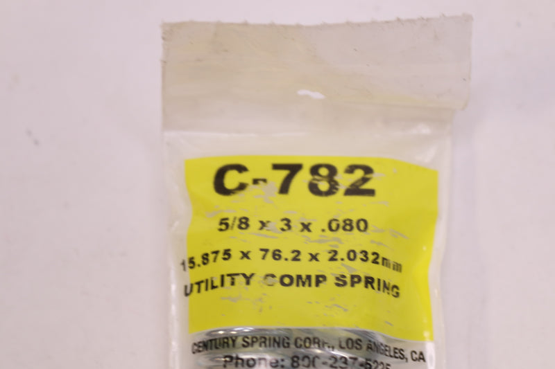(2-Pk) Century Spring Compression Spring 5/8" C-782