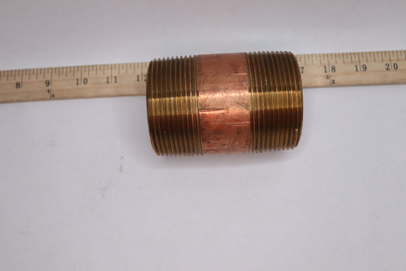 Ferguson Global Nipple Brass 2-1/2" x 4" MNPT 367607