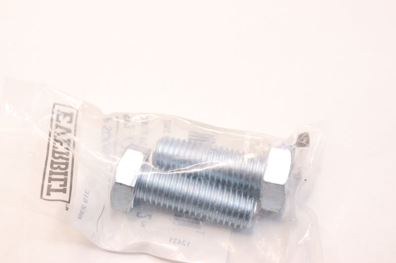 (2-Pk) Everbilt Drive Cap Screw Zinc Hex Head External M12-1.75x35mm 319239