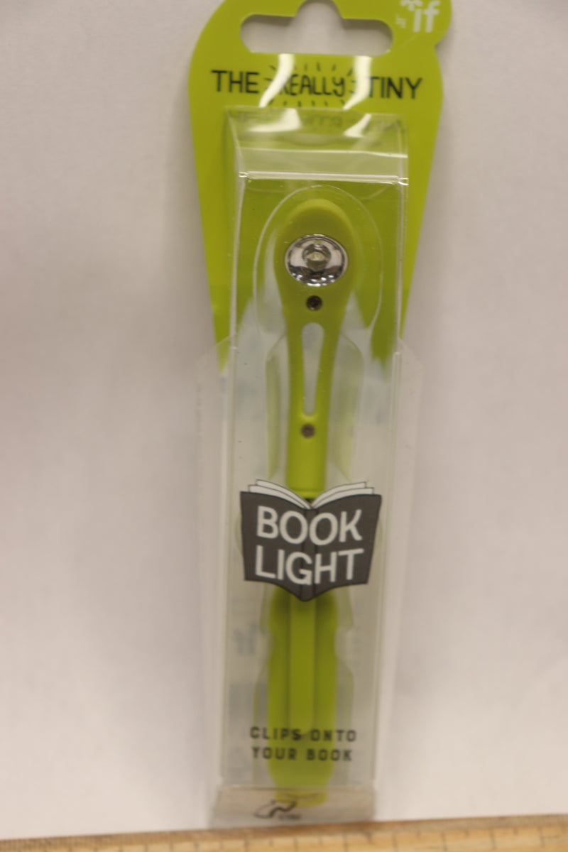 If USA The Really Tiny Book Light LED Chartreuse Plastic 2" x 1.4" x 6.9"