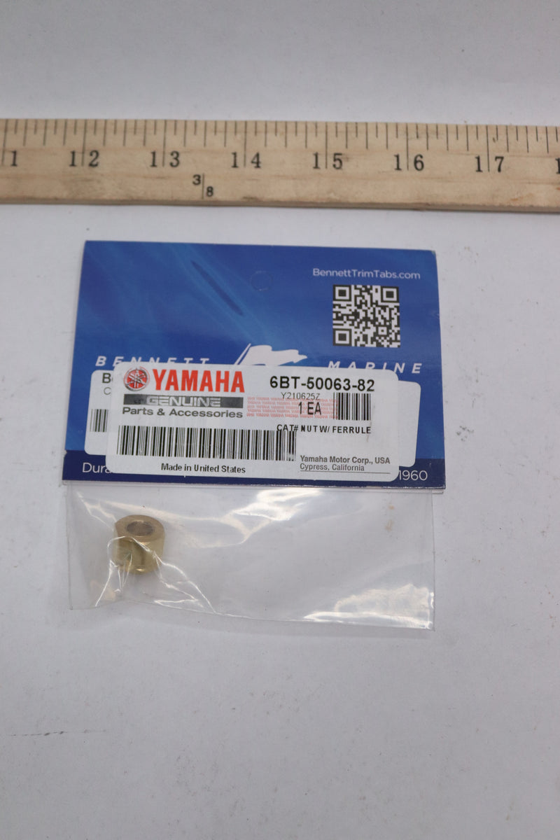 Yamaha Nut With Ferrule 6BT-50063-82