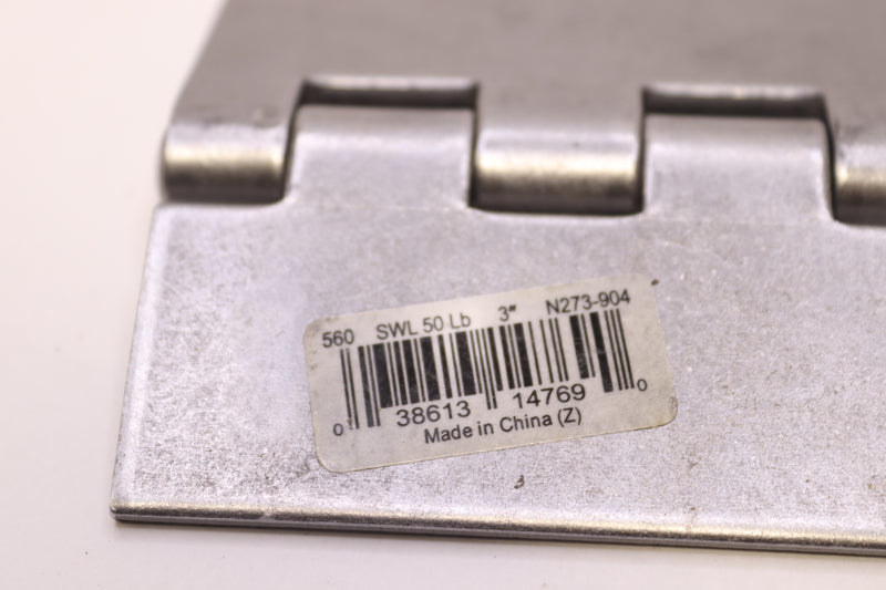 National Hardware Surface Mount Tight Pin Door Hinge Plain Steel 3'' N273-904