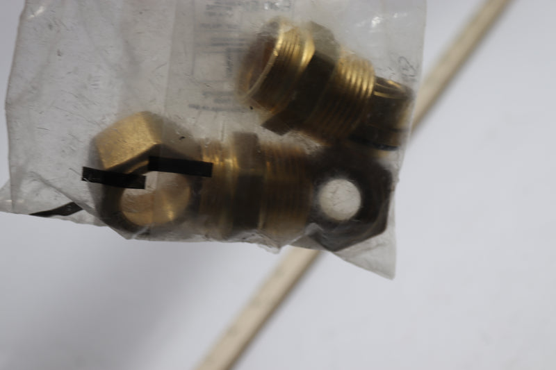 (2-Pk) Stens High Capacity PEX Connectors Brass Male NPT 1" x 3/4" 800-234