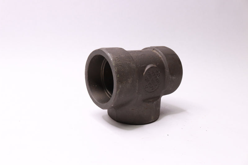 Forged Steel Tee Pipe Fitting 2&quot; x 2&quot; x 1&quot;