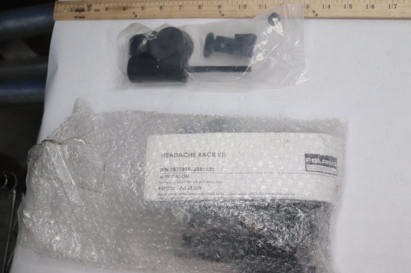 Polaris Classic Headache Rack Hardware Kit Steel Black 2879976