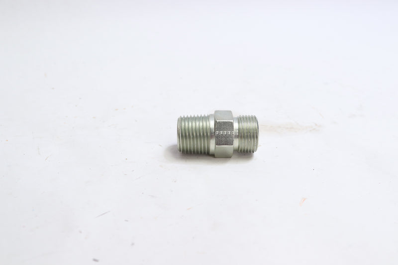(25) Parker Male Connector Metal 1/2" 8-8 FLO-S
