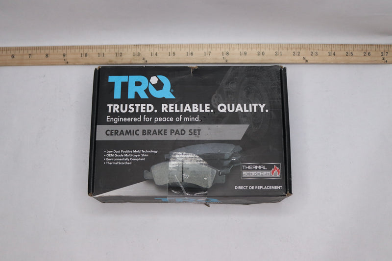 TRQ Front Ceramic Disc Brake Pad Set BFA18974