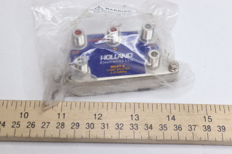 Holland Electronics 4-Way Splitter MSAT-4