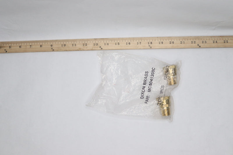(2-Pk) Dixon Brass Valve Nozzle Brass MC5041208C