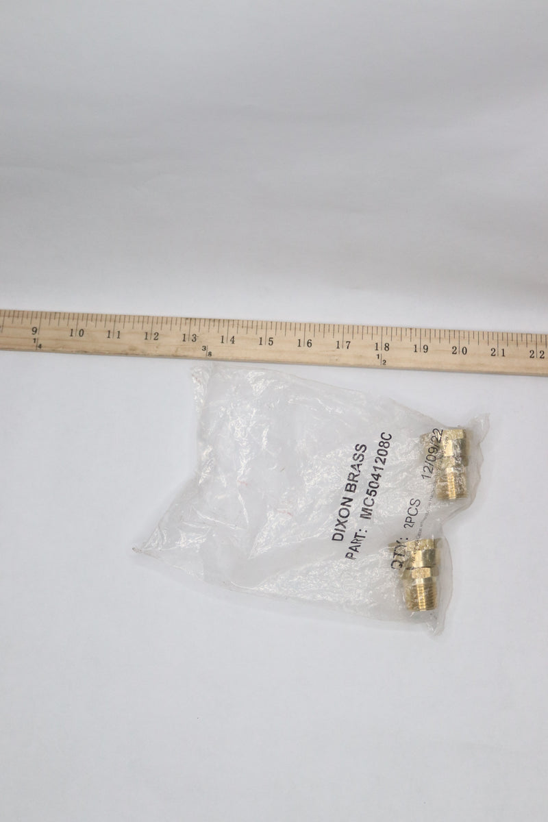 (2-Pk) Dixon Brass Valve Nozzle Brass MC5041208C