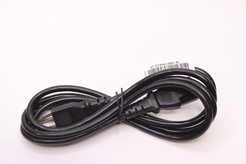Power Cord Black 10A 125V - 27.0150A.0B1-R