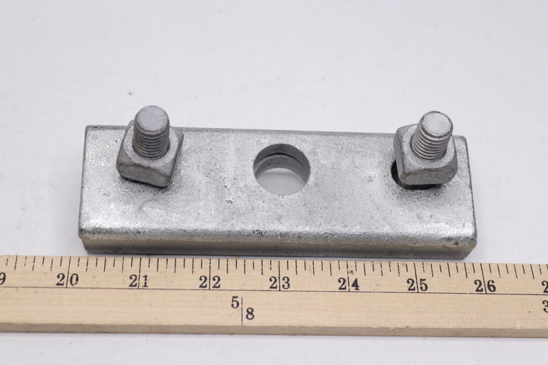 Hubbell Power Systems 2-Bolt Flat Keeper Plate Straight Line Clamp ABI 5087