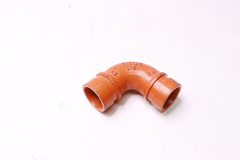 Titus 90-Degree Grooved Elbow 1-1/4" 31E