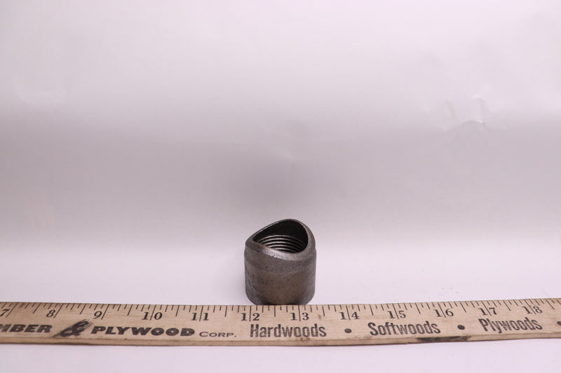 Ferguson Threaded O-Let Carbon Steel 1" x 1-1/4"-1-1/2" 0870001096