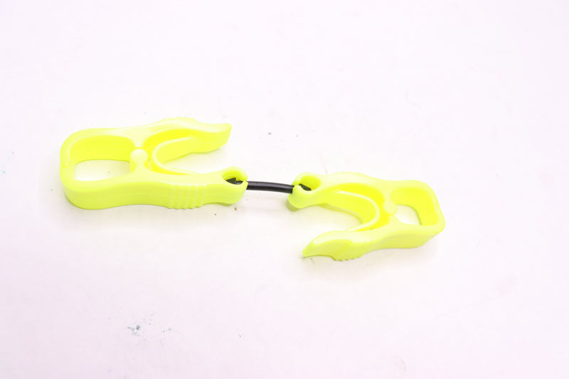 Condor Glove Holder Clip Plastic Lime 6-3/8" 30LU77
