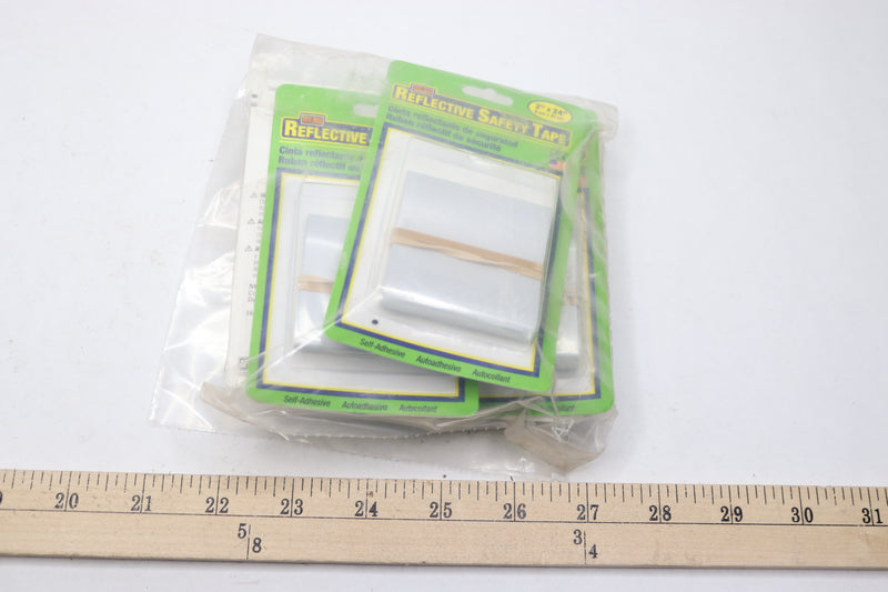 (5-Pk) Hy-Ko Reflective Safety Tape Silver 2" x 24" EEJA-0255