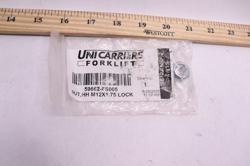 Unicarriers Barrett Nut M12x1.75 59662-FS005